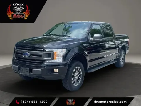 Black 2019 Ford F-150 SuperCrew Cab XLT Pickup 4D 5 1/2 ft for sale in Altavista, VA