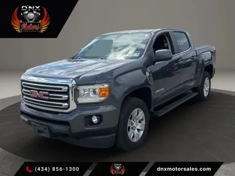 Gray 2017 GMC Canyon Crew Cab SLE Pickup 4D 5 ft for sale in Altavista, VA