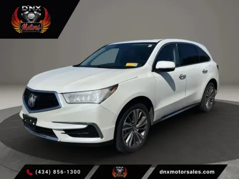 White 2017 Acura MDX SH-AWD Sport Utility 4D for sale in Altavista, VA