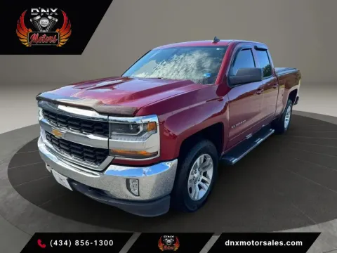 Red 2018 Chevrolet Silverado 1500 Double Cab LT Pickup 4D 6 1/2 ft for sale in Altavista, VA