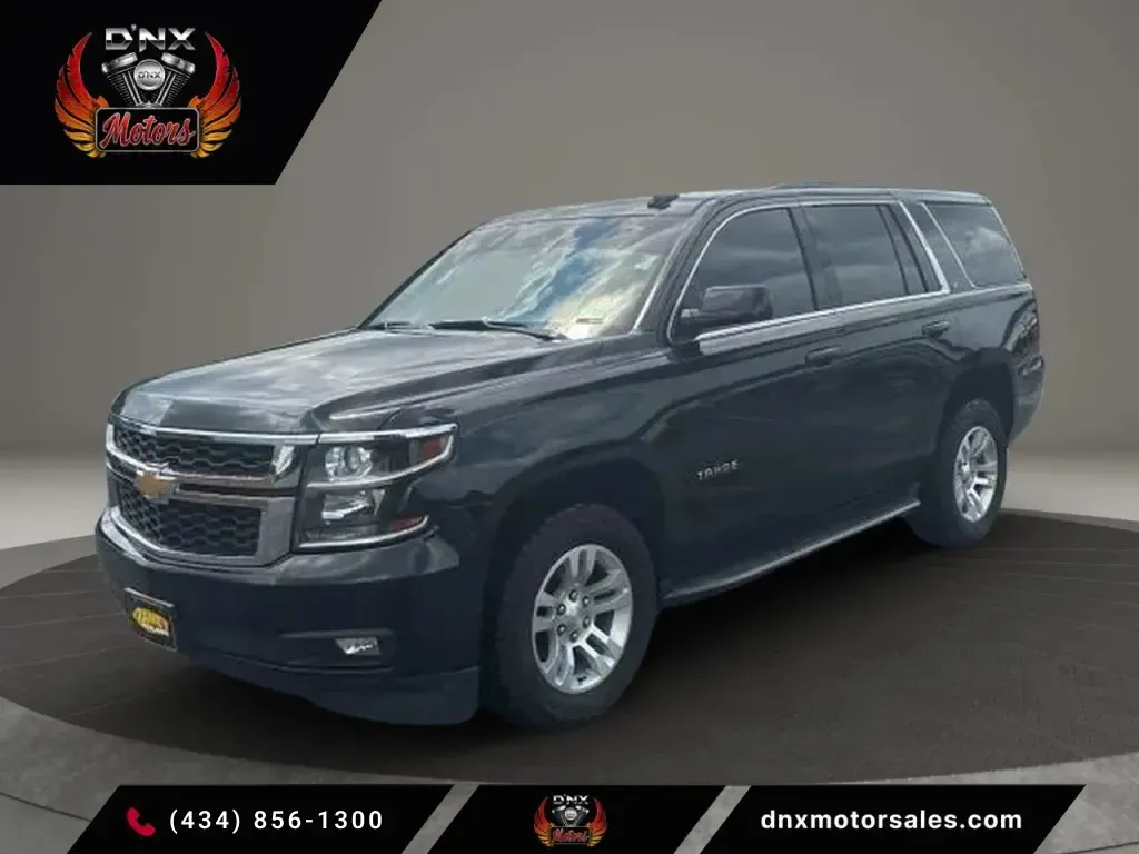 Black 2020 Chevrolet Tahoe LT Sport Utility 4D for sale in Altavista, VA