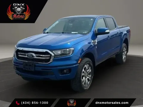 Blue 2019 Ford Ranger SuperCrew Lariat Pickup 4D 5 ft for sale in Altavista, VA