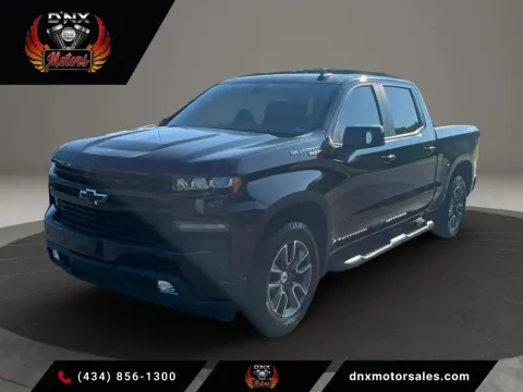 Black 2020 Chevrolet Silverado 1500 Crew Cab RST Pickup 4D 5 3/4 ft for sale in Altavista, VA
