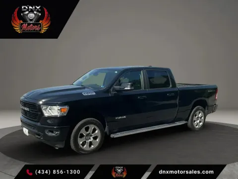 Black 2020 Ram 1500 Crew Cab Big Horn Pickup 4D 6 1/3 ft for sale in Altavista, VA