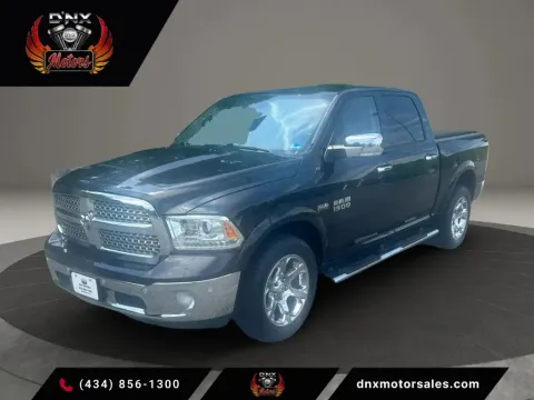 Black 2017 Ram 1500 Crew Cab Laramie Pickup 4D 5 1/2 ft for sale in Altavista, VA