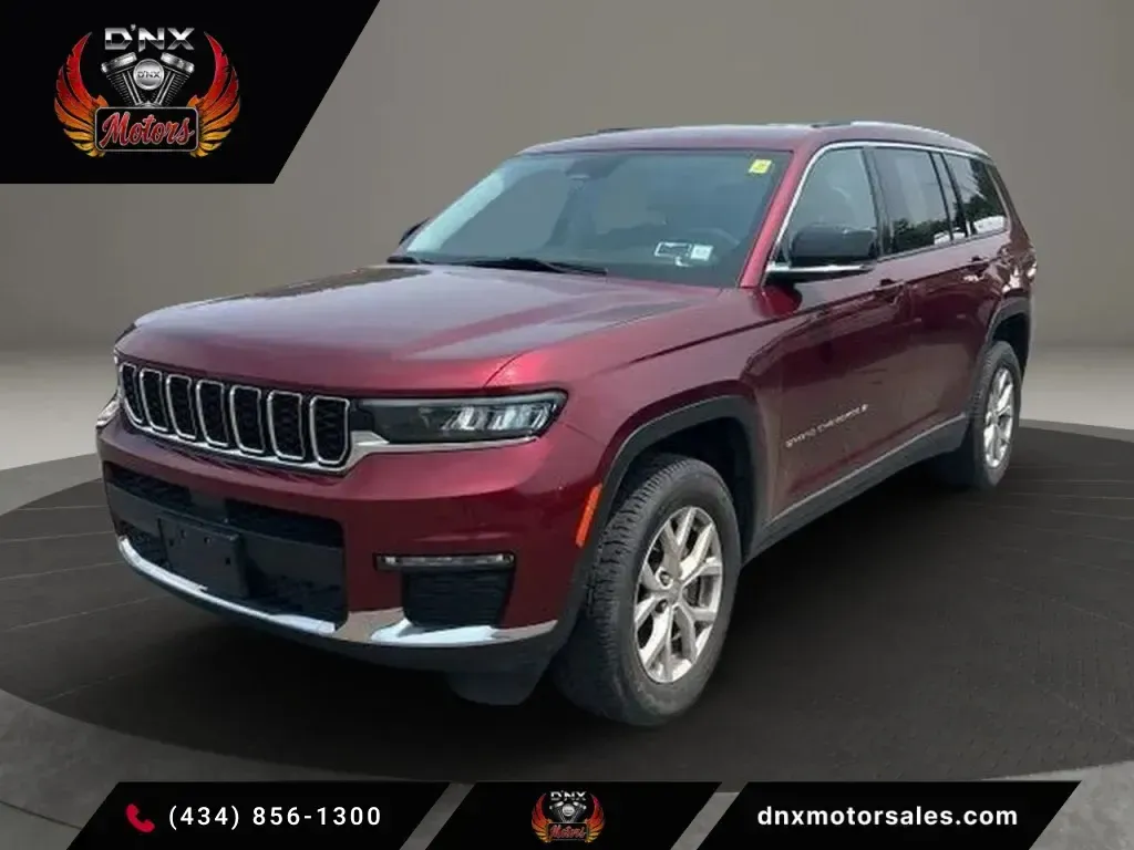 Red 2021 Jeep Grand Cherokee L Limited Sport Utility 4D for sale in Altavista, VA