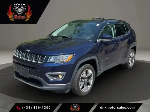 Blue 2019 Jeep Compass Limited Sport Utility 4D for sale in Altavista, VA
