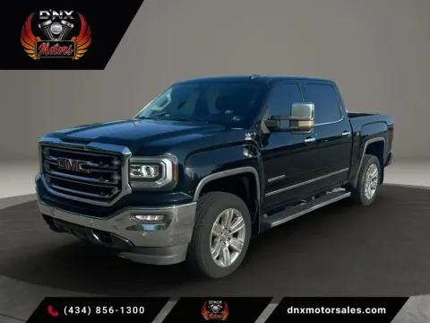 Gray 2018 GMC Sierra 1500 Crew Cab SLT Pickup 4D 5 3/4 ft for sale in Altavista, VA