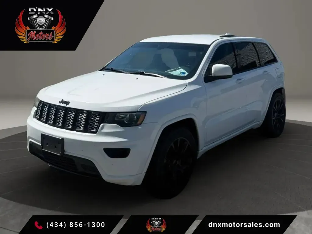 White 2018 Jeep Grand Cherokee Altitude Sport Utility 4D for sale in Altavista, VA