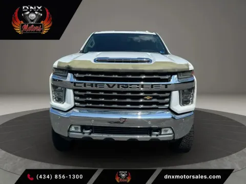 White 2020 Chevrolet Silverado 2500 HD Crew Cab LTZ Pickup 4D 6 1/2 ft for sale in Altavista, VA