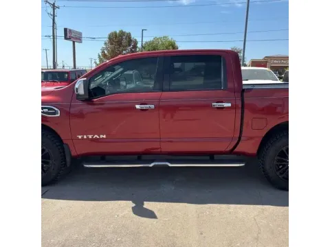 Another view of 2017 Nissan Titan Crew Cab SL Pickup 4D 5 1/2 ft for sale in Altavista, VA at DNX Motors Altavista