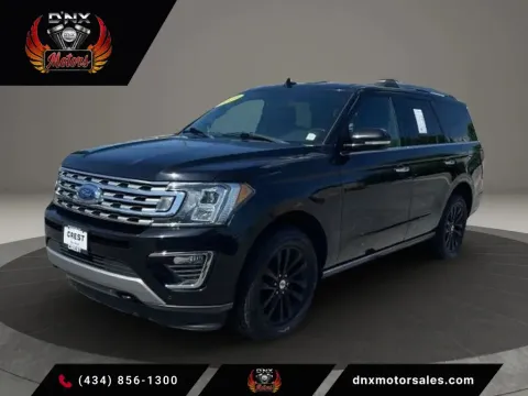 Black 2019 Ford Expedition Limited Sport Utility 4D for sale in Altavista, VA