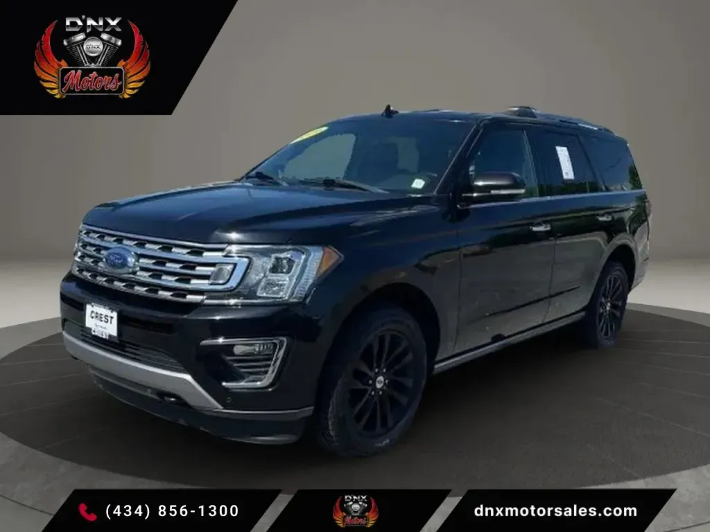 Black 2019 Ford Expedition Limited Sport Utility 4D for sale in Altavista, VA
