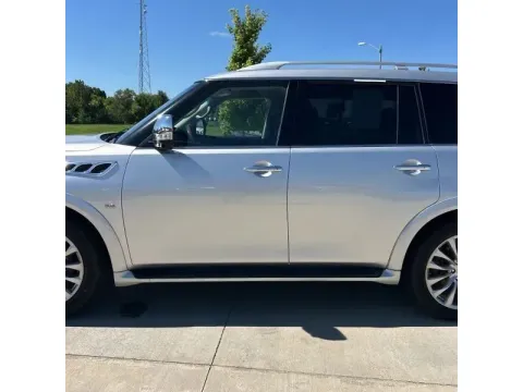 Another view of 2015 INFINITI QX80 Sport Utility 4D for sale in Altavista, VA at DNX Motors Altavista