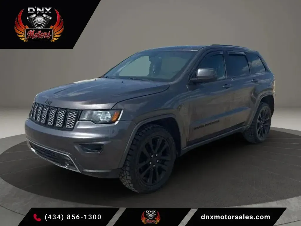 Gray 2017 Jeep Grand Cherokee Altitude Sport Utility 4D for sale in Altavista, VA