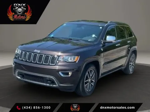 Brown 2017 Jeep Grand Cherokee Limited Sport Utility 4D for sale in Altavista, VA