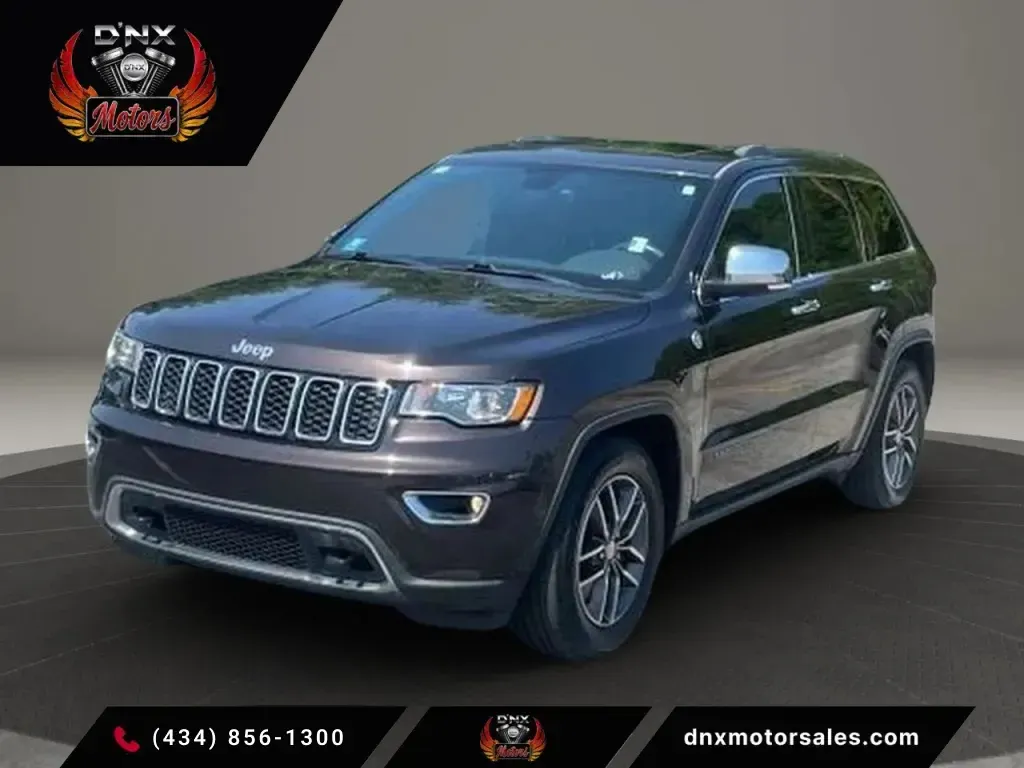 Brown 2017 Jeep Grand Cherokee Limited Sport Utility 4D for sale in Altavista, VA