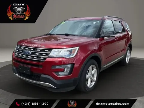 Red 2017 Ford Explorer XLT Sport Utility 4D for sale in Altavista, VA
