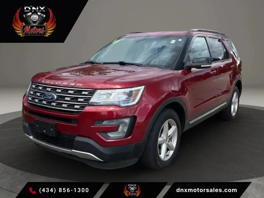 Red 2017 Ford Explorer XLT Sport Utility 4D for sale in Altavista, VA