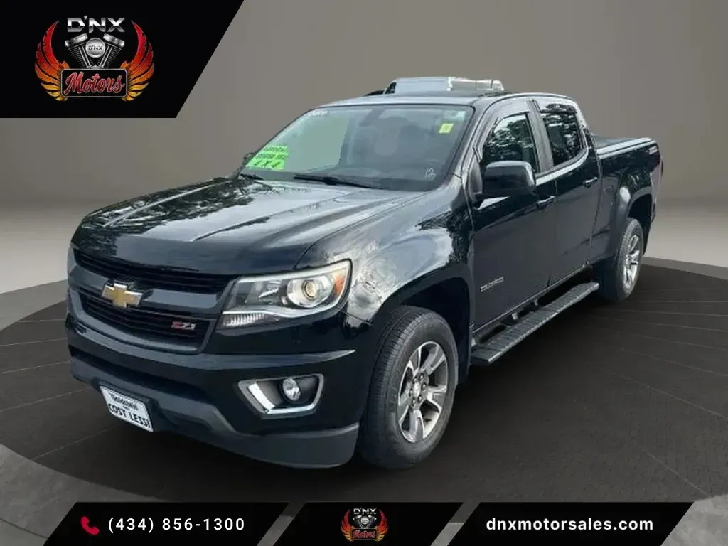 Black 2019 Chevrolet Colorado Crew Cab Z71 Pickup 4D 6 ft for sale in Altavista, VA