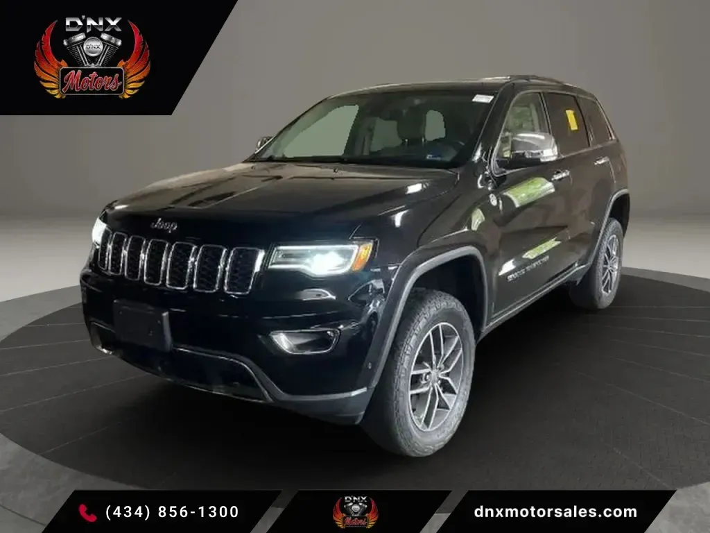 Black 2018 Jeep Grand Cherokee Limited Sport Utility 4D for sale in Altavista, VA