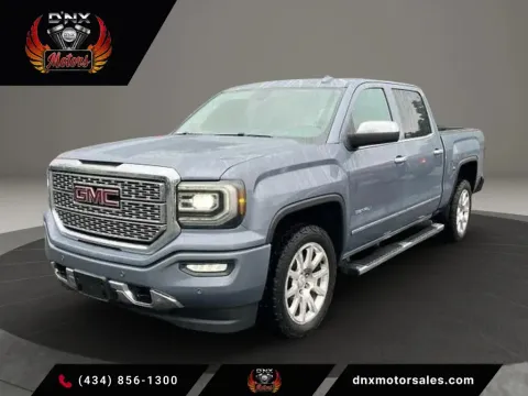 Blue 2016 GMC Sierra 1500 Crew Cab Denali Pickup 4D 5 3/4 ft for sale in Altavista, VA