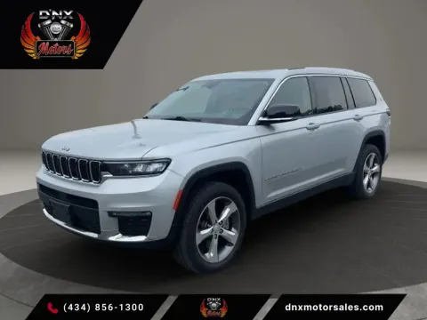 Silver 2021 Jeep Grand Cherokee L Limited Sport Utility 4D for sale in Altavista, VA