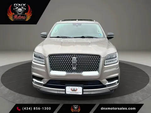 Gold 2019 Lincoln Navigator L Reserve Sport Utility 4D for sale in Altavista, VA