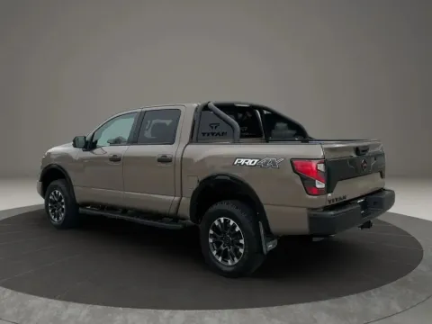 Another view of 2021 Nissan Titan Crew Cab PRO-4X Pickup 4D 5 1/2 ft for sale in Altavista, VA at DNX Motors Altavista