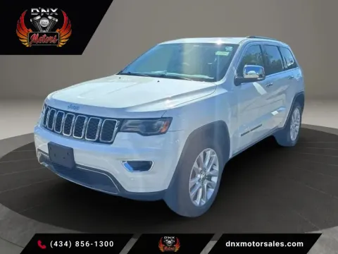 White 2017 Jeep Grand Cherokee Limited Sport Utility 4D for sale in Altavista, VA