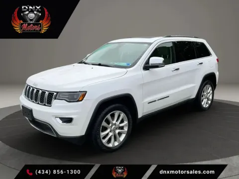 White 2017 Jeep Grand Cherokee Limited Sport Utility 4D for sale in Altavista, VA