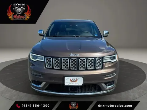 Brown 2018 Jeep Grand Cherokee Summit Sport Utility 4D for sale in Altavista, VA