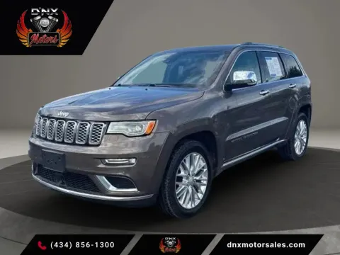 Brown 2018 Jeep Grand Cherokee Summit Sport Utility 4D for sale in Altavista, VA