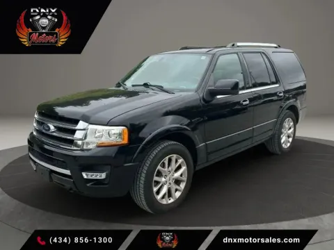 Black 2016 Ford Expedition Limited Sport Utility 4D for sale in Altavista, VA