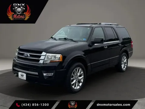 Black 2016 Ford Expedition Limited Sport Utility 4D for sale in Altavista, VA