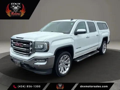 White 2016 GMC Sierra 1500 Crew Cab SLT Pickup 4D 5 3/4 ft for sale in Altavista, VA