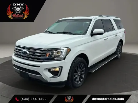 White 2021 Ford Expedition MAX Limited Sport Utility 4D for sale in Altavista, VA