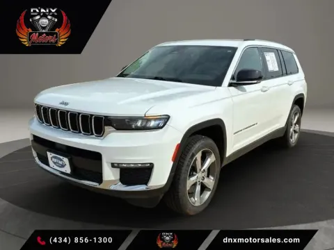 White 2021 Jeep Grand Cherokee L Limited Sport Utility 4D for sale in Altavista, VA