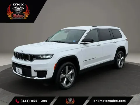 White 2021 Jeep Grand Cherokee L Limited Sport Utility 4D for sale in Altavista, VA