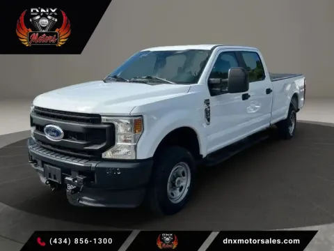White 2021 Ford F350 Super Duty Crew Cab XL Pickup 4D 8 ft for sale in Altavista, VA