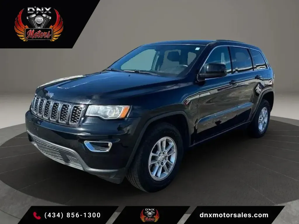 Black 2018 Jeep Grand Cherokee Laredo Sport Utility 4D for sale in Altavista, VA