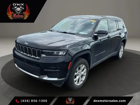 Black 2023 Jeep Grand Cherokee L Limited Sport Utility 4D for sale in Altavista, VA