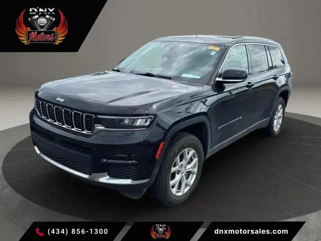 Black 2023 Jeep Grand Cherokee L Limited Sport Utility 4D for sale in Altavista, VA
