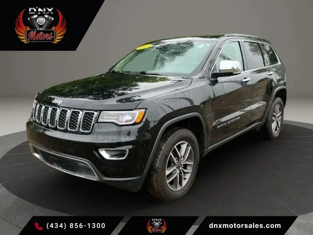 Black 2020 Jeep Grand Cherokee Limited Sport Utility 4D for sale in Altavista, VA