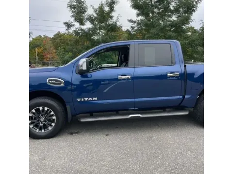 Another view of 2017 Nissan Titan Crew Cab SL Pickup 4D 5 1/2 ft for sale in Altavista, VA at DNX Motors Altavista