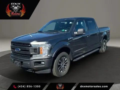 Gray 2018 Ford F-150 SuperCrew Cab XLT Pickup 4D 5 1/2 ft for sale in Altavista, VA