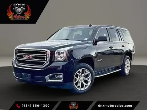 Blue 2017 GMC Yukon SLT Sport Utility 4D for sale in Altavista, VA