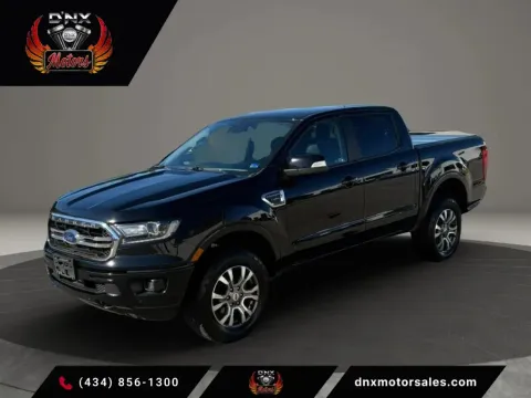Black 2019 Ford Ranger SuperCrew Lariat Pickup 4D 5 ft for sale in Altavista, VA