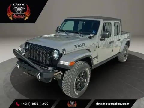 Gray 2022 Jeep Gladiator Willys Sport Pickup 4D 5 ft for sale in Altavista, VA