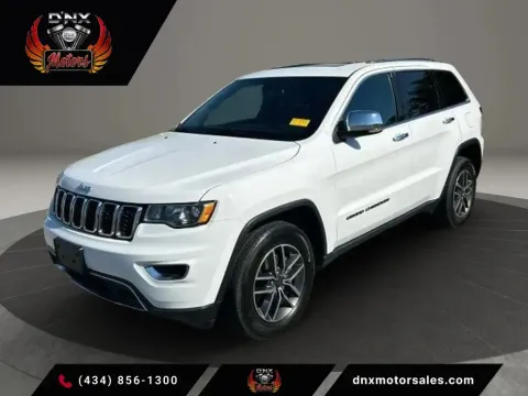 White 2020 Jeep Grand Cherokee Limited Sport Utility 4D for sale in Altavista, VA